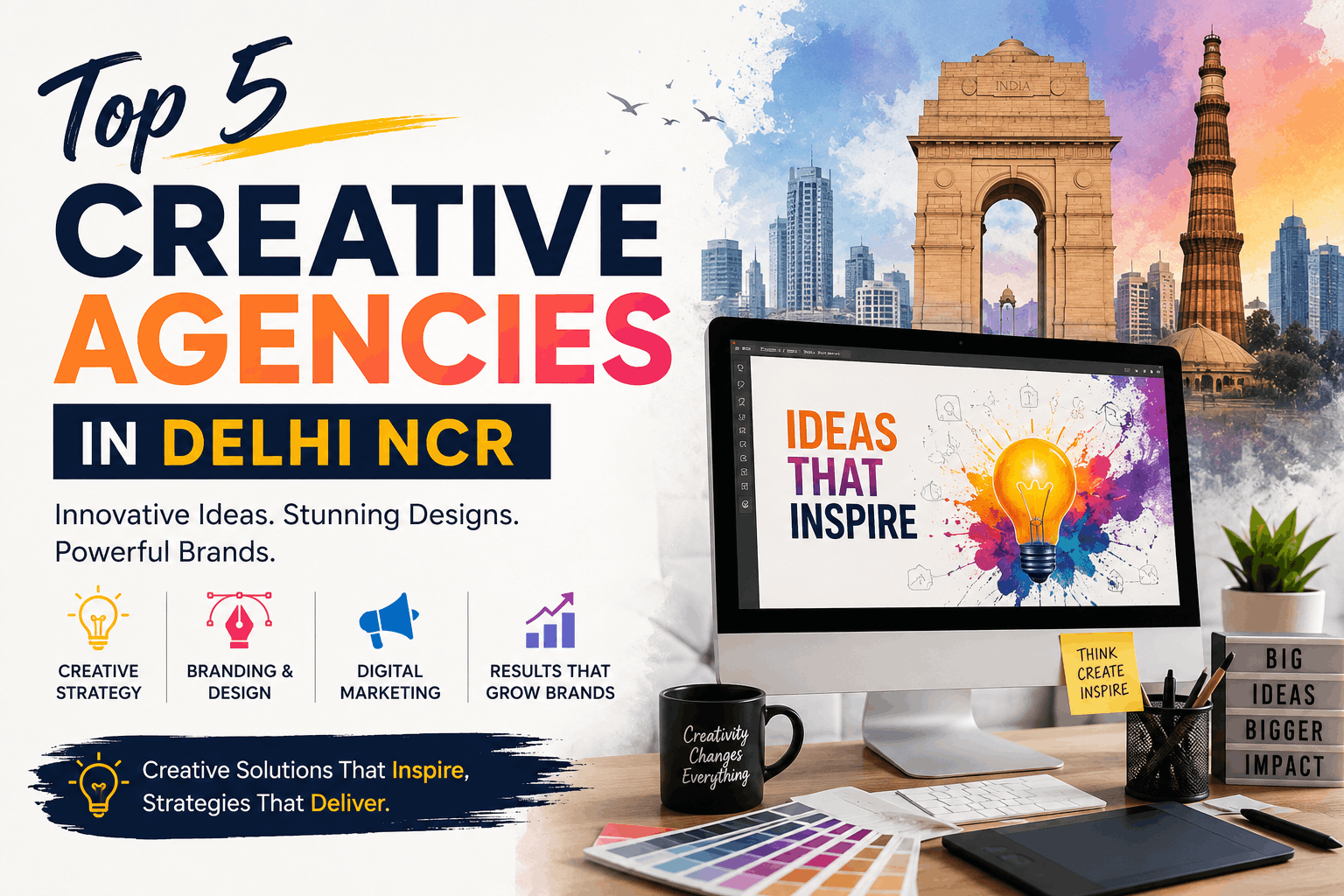 Top 5 Creative Agencies in Delhi NCR