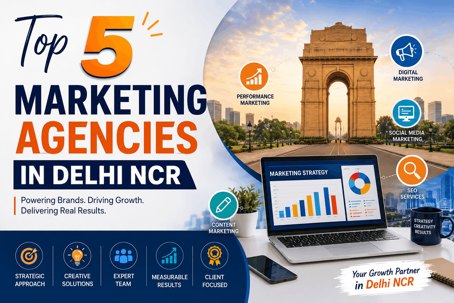 Top 5 Marketing Agencies in Delhi NCR