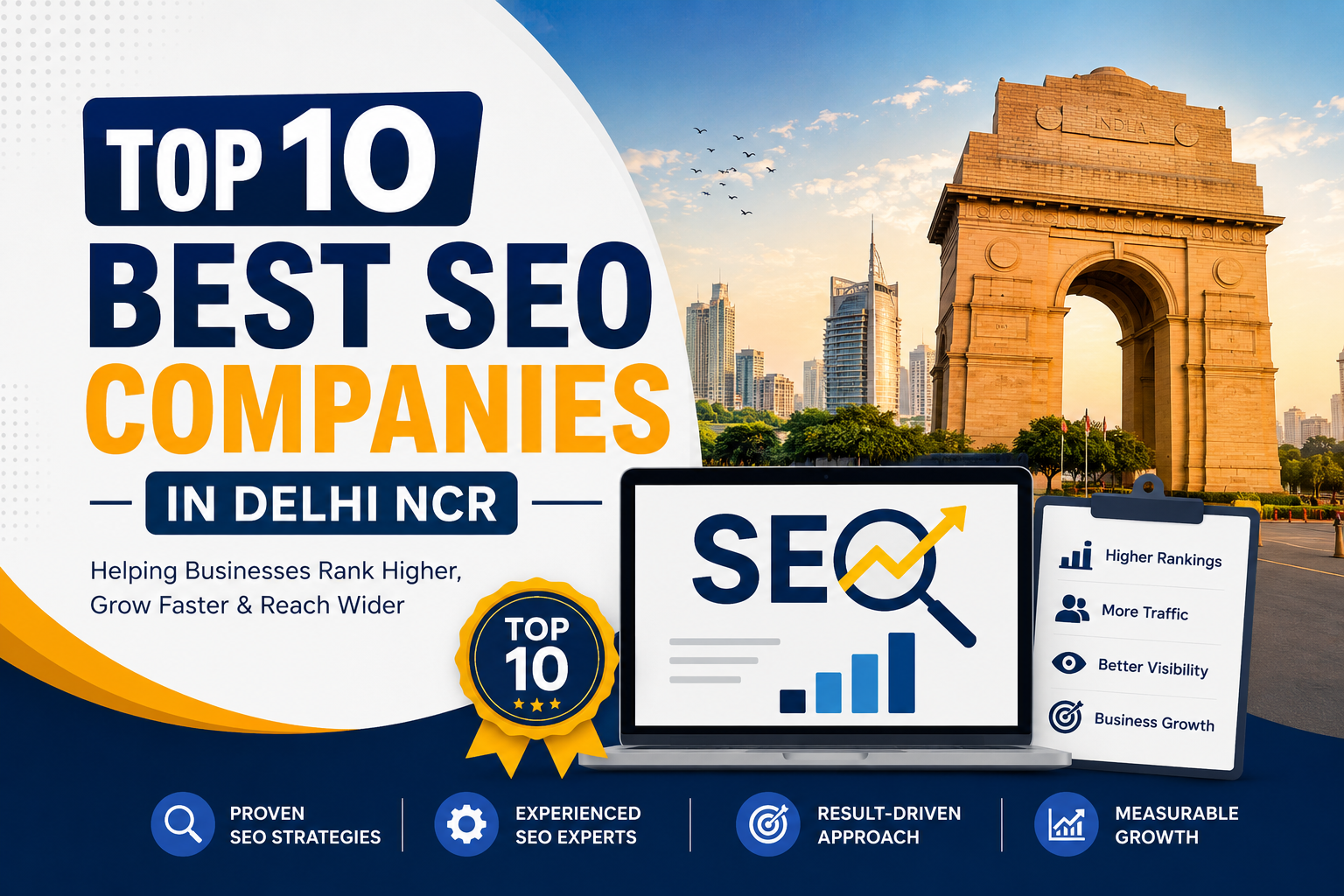 Top 10 Best SEO Companies in Delhi NCR