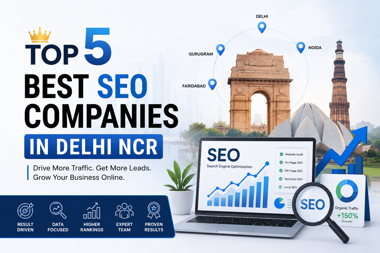 Top 5 Best SEO Companies in Delhi NCR