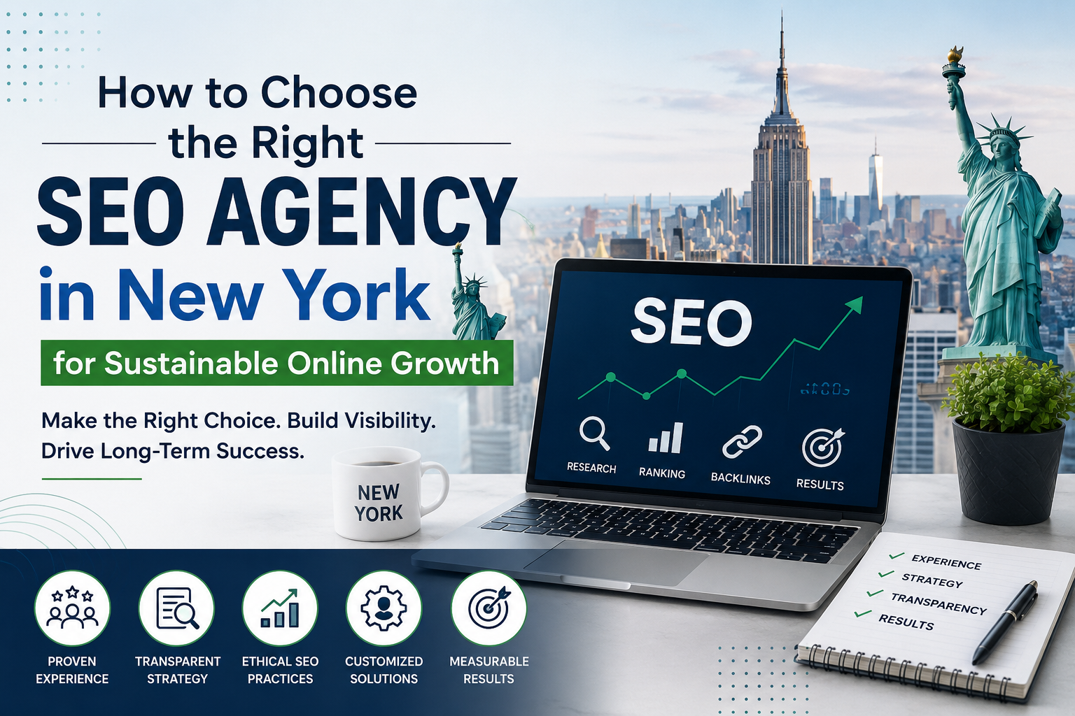 How to Choose the Right SEO Agency in New York for Sustainable Online Growth