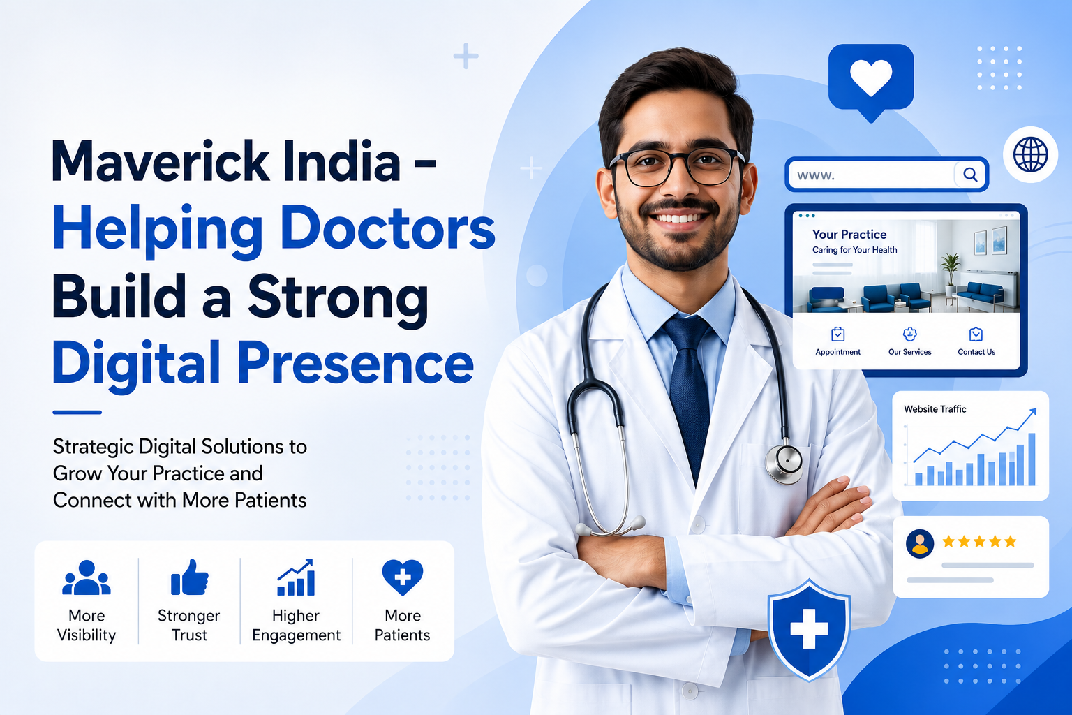 Maverick India - Helping Doctors Build a Strong Digital Presence