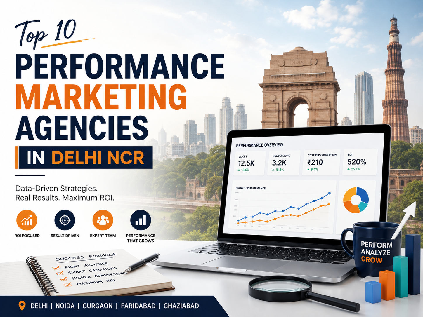 Top 10 Performance Marketing Agencies in Delhi NCR