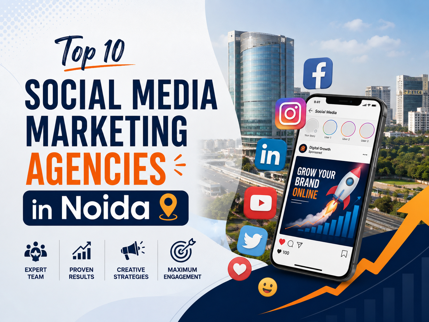 Top 10 Social Media Marketing Agencies in Noida