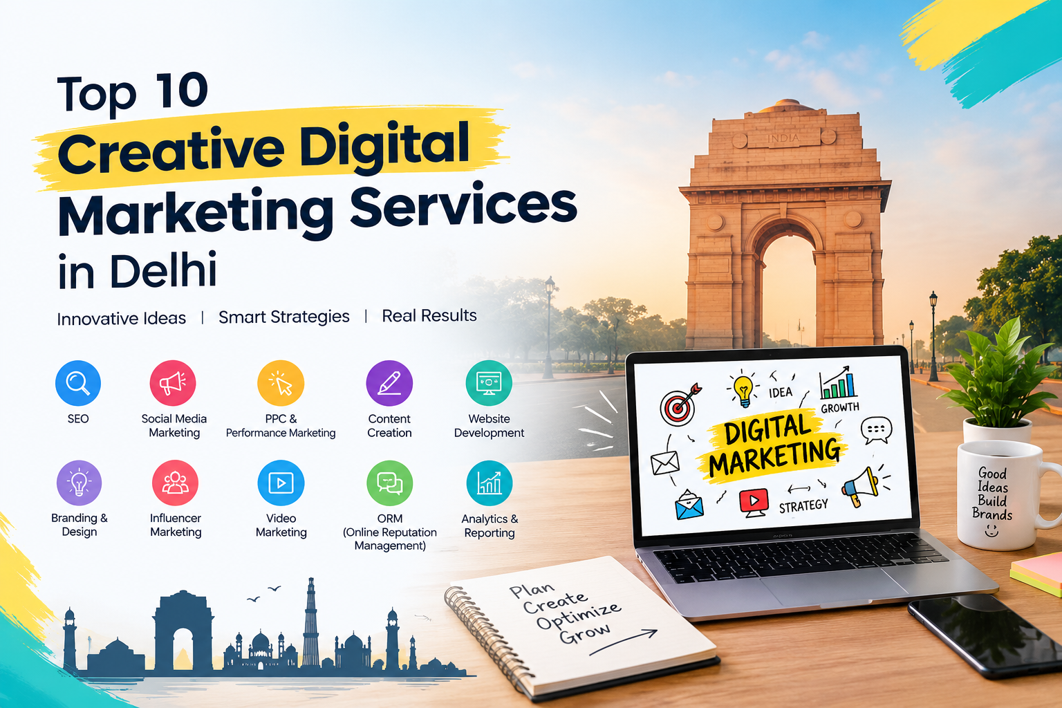 Top 10 Creative Digital Marketing Services in Delhi