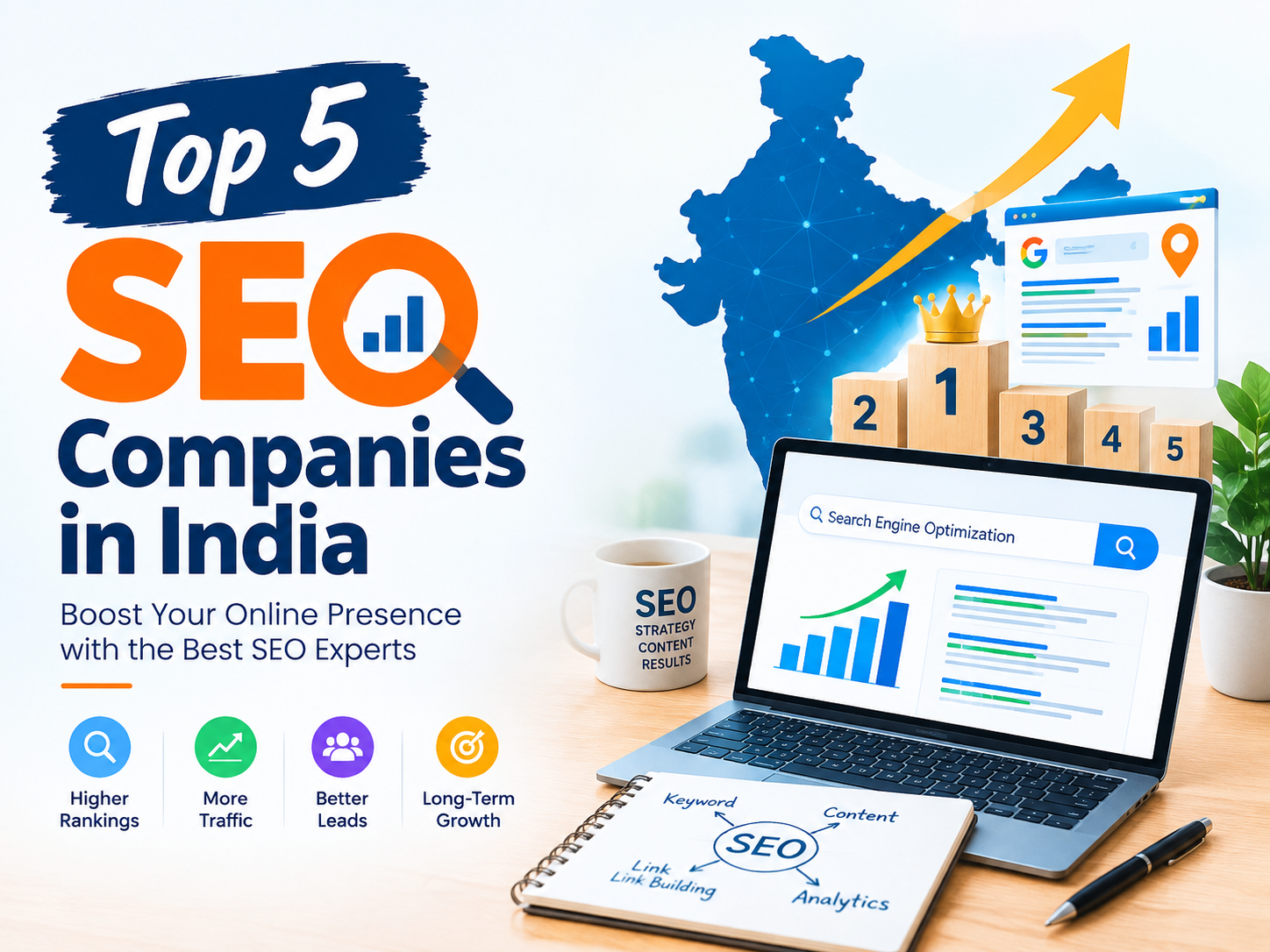 Top 5 SEO Companies in India