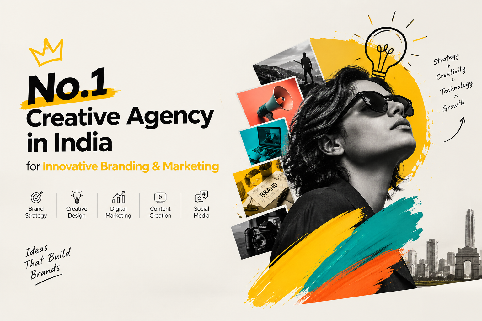No.1 Creative Agency in India for Innovative Branding & Marketing