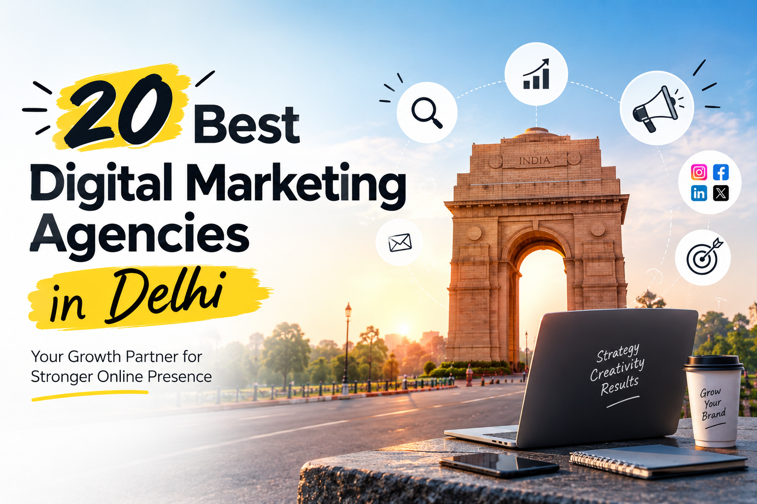 20 Best Digital Marketing Agencies in Delhi