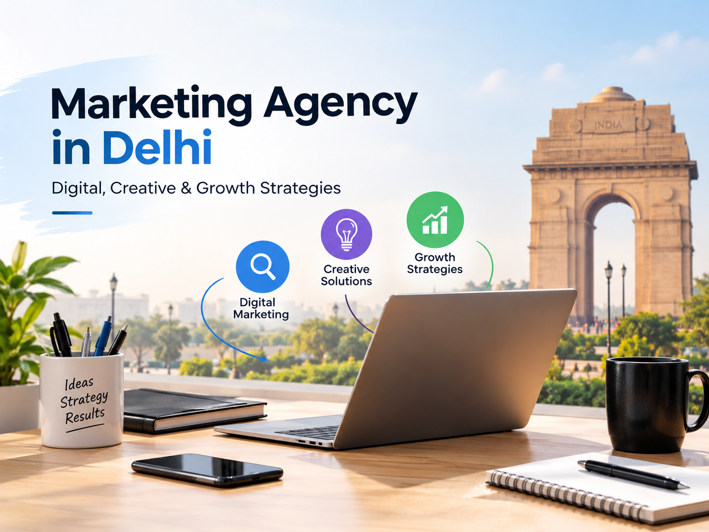 Marketing Agency in Delhi: Digital, Creative & Growth Strategies