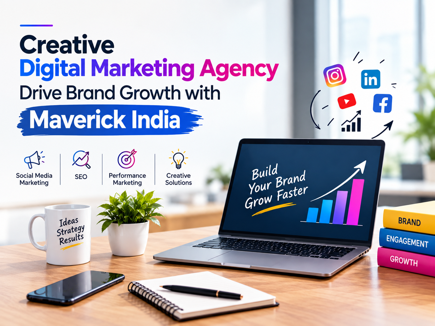 Creative Digital Marketing Agency: Drive Brand Growth with Maverick India