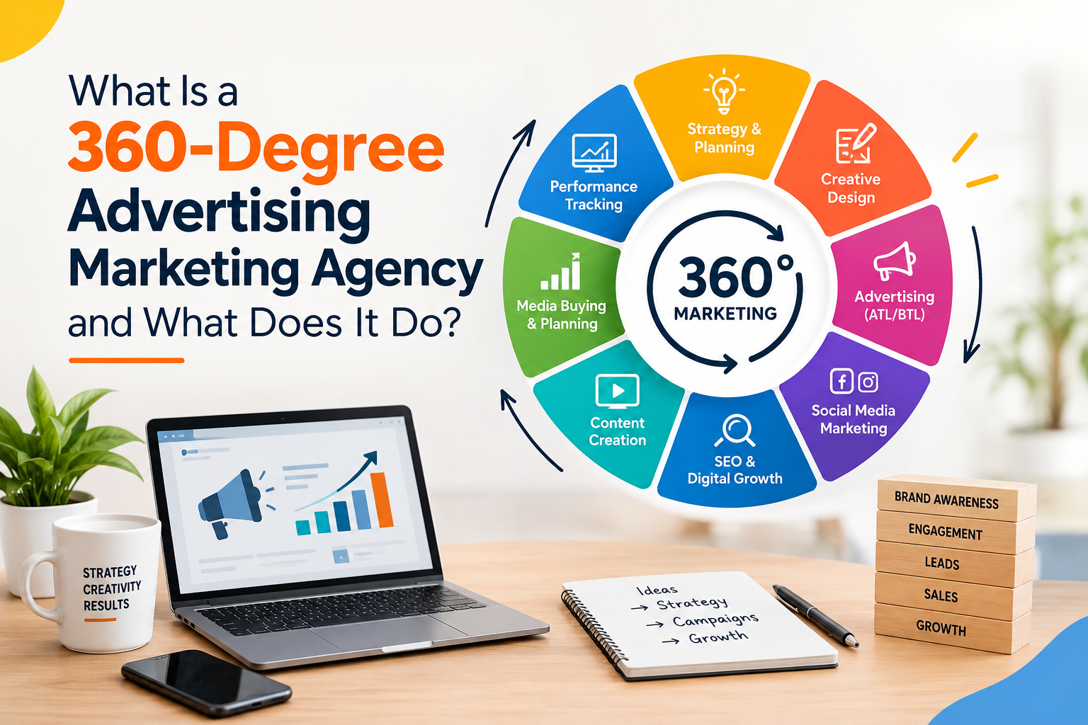 What Is a 360-Degree Advertising Marketing Agency and What Does It Do?
