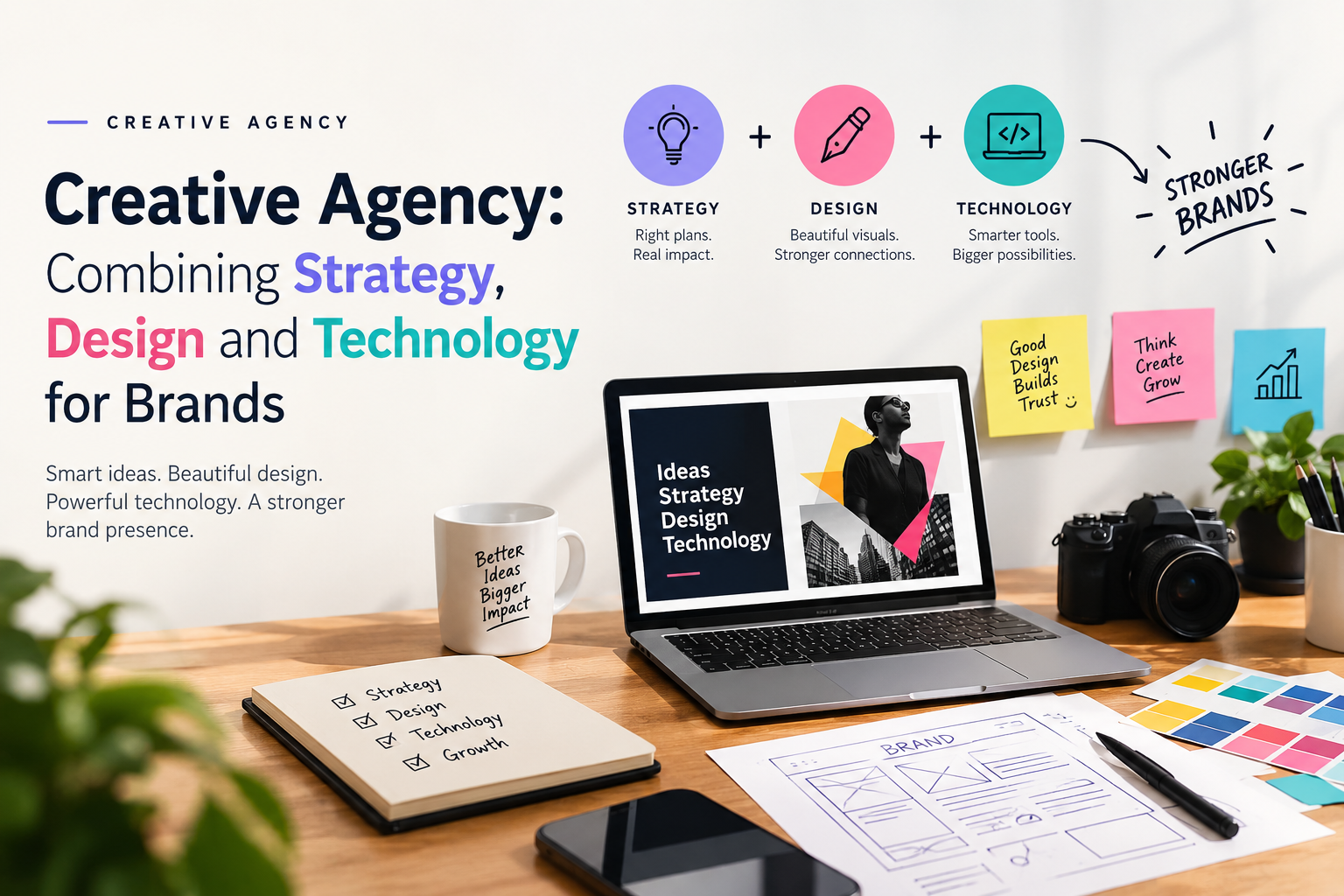Creative Agency: Combining Strategy, Design and Technology for Brands