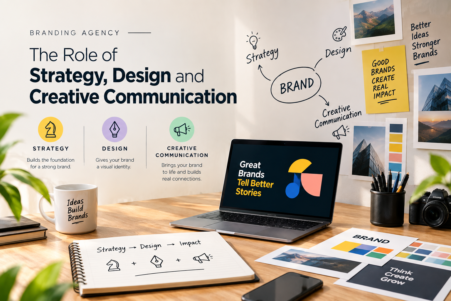 Branding Agency: The Role of Strategy, Design and Creative Communication