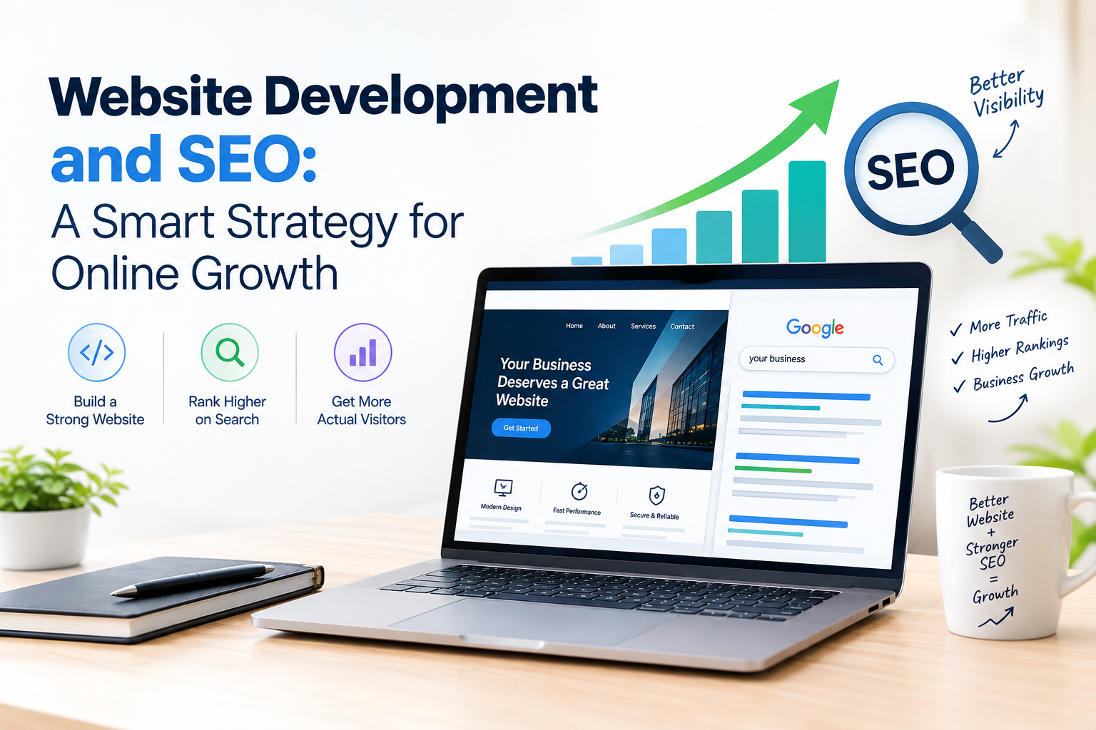 Website Development and SEO: A Smart Strategy for Online Growth