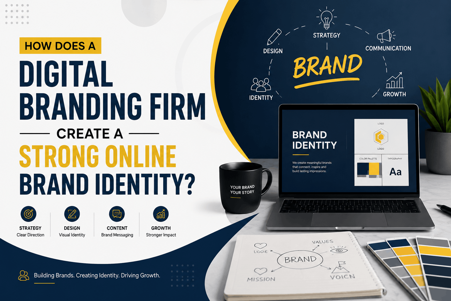 How Does a Digital Branding Firm Create a Strong Online Brand Identity?
