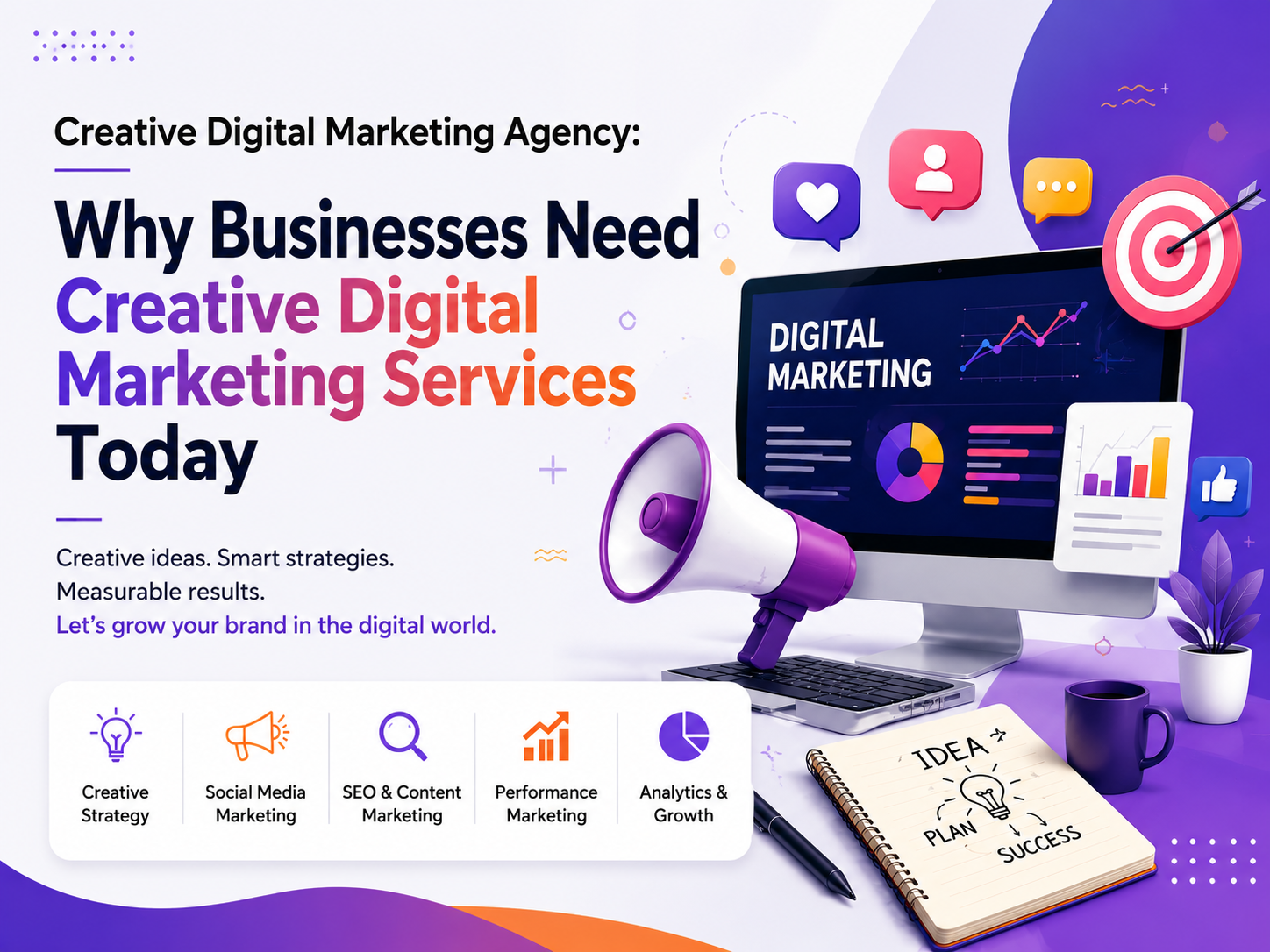 Creative Digital Marketing Agency: Why Businesses Need Creative Digital Marketing Services Today