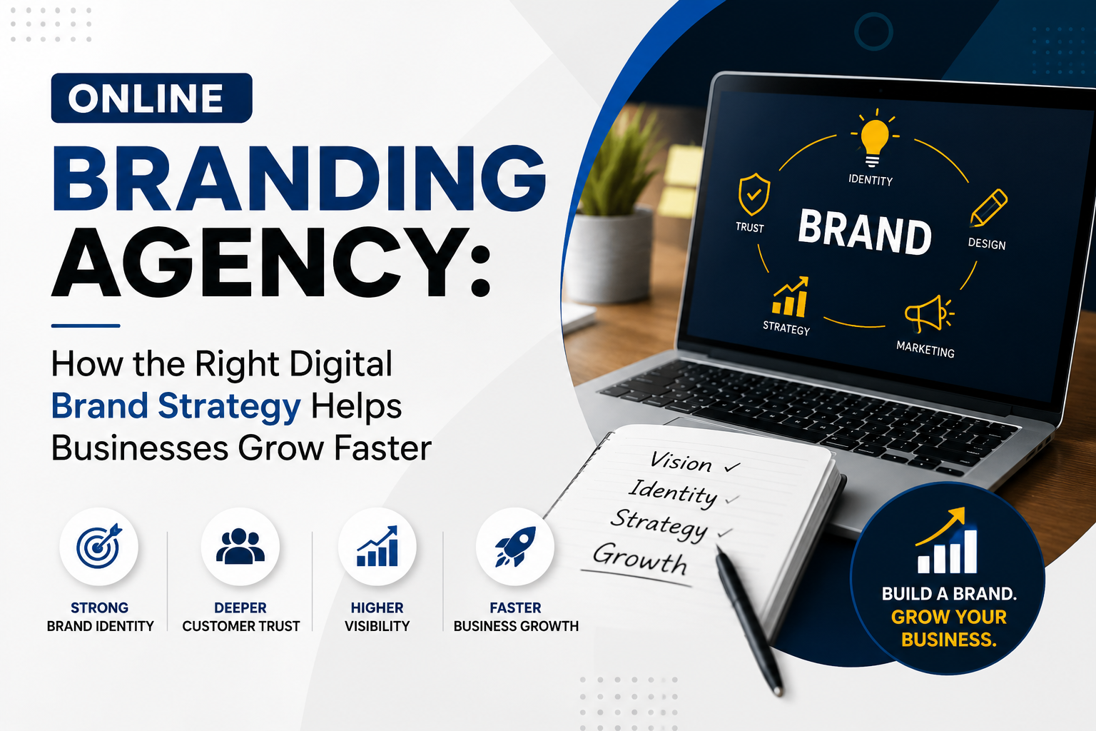 Online Branding Agency: How the Right Digital Brand Strategy Helps Businesses Grow Faster