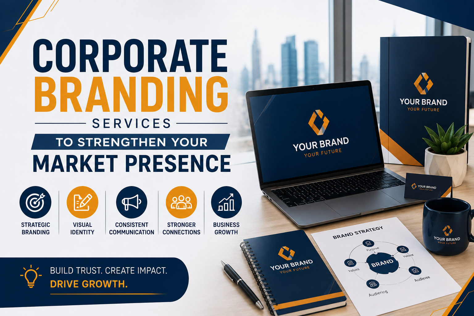 Corporate Branding Services to Strengthen Your Market Presence
